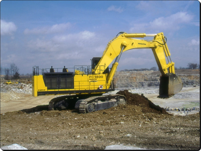 MANUAL DE SERVIÇO KOMATSU - PC1800-6 - EXCAVADOR HIDRAULICO