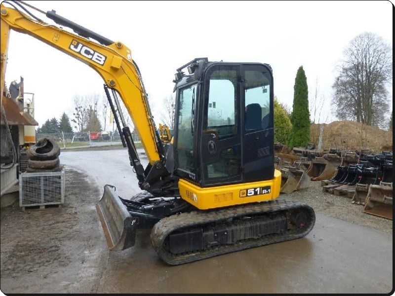 Catalago de Pecas - JCB 51R-1 T3 - MINI ESCAVADORA