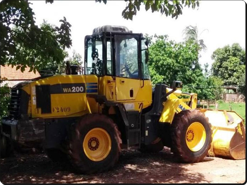 Catálogo de pecas Komatsu - WA200-3-XW - Carregad. De Rodas