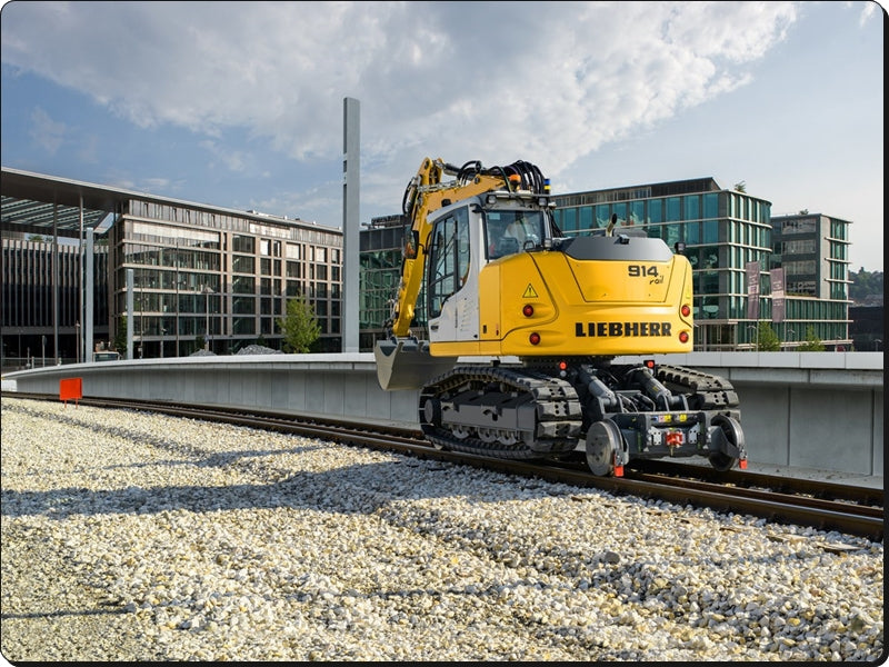 Manual De Servico LIEBHERR - R914 Rail - Excavador Hidraulico