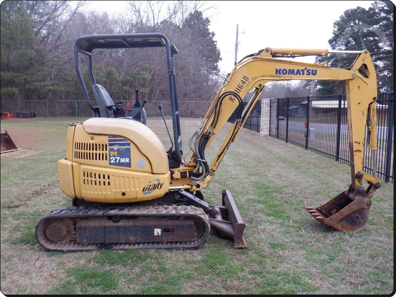 Catálogo de pecas Komatsu - PC27MR-3 - escavad. de esteira