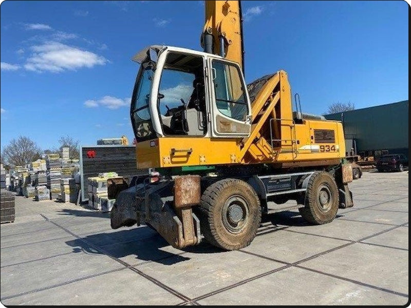 Manual De Servico LIEBHERR - A934C Litronic - Excavador Hidraulico
