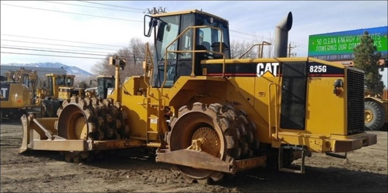 CATALOGO DE PEÇAS CATERPILLAR - 825G - COMPACTADOR DE SOLO - EM PDF