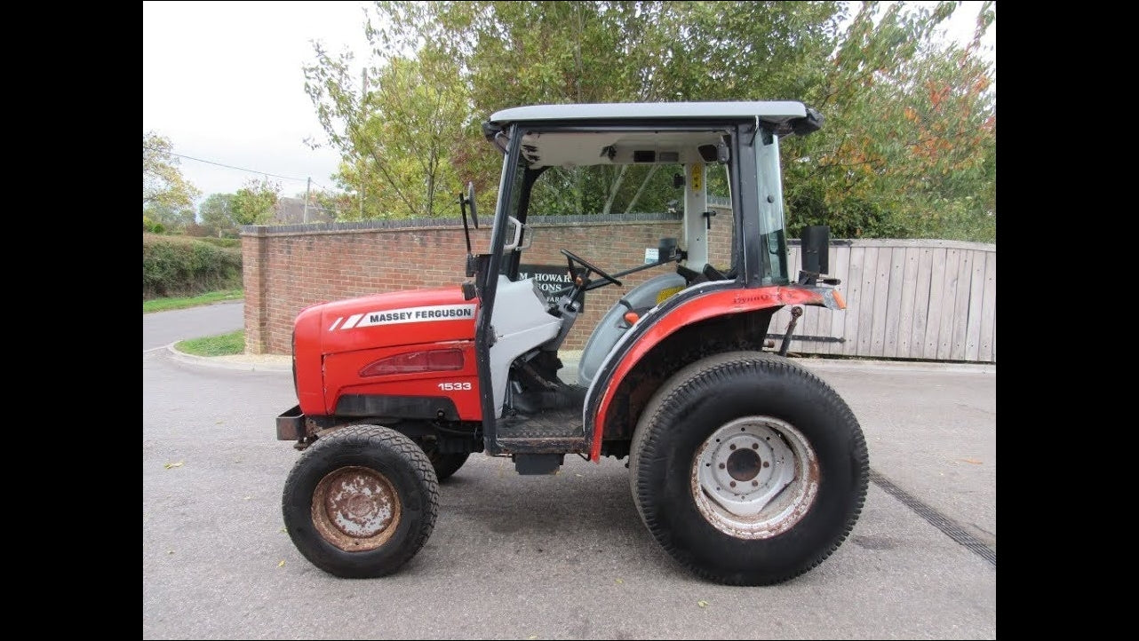 Catalogo De Peças MASSEY FERGUSON- MF 1533 - Trator Compacto