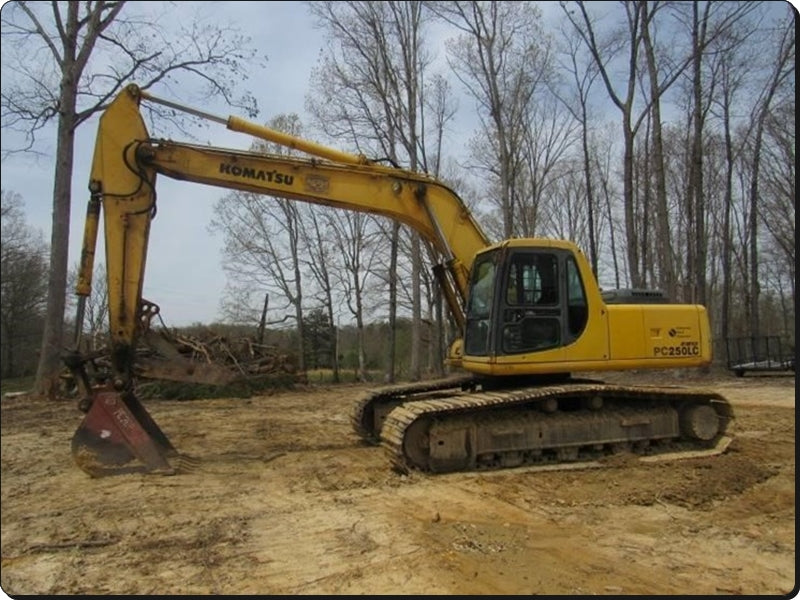 Catálogo de pecas Komatsu -PC250-6 - escavadeiras de esteira