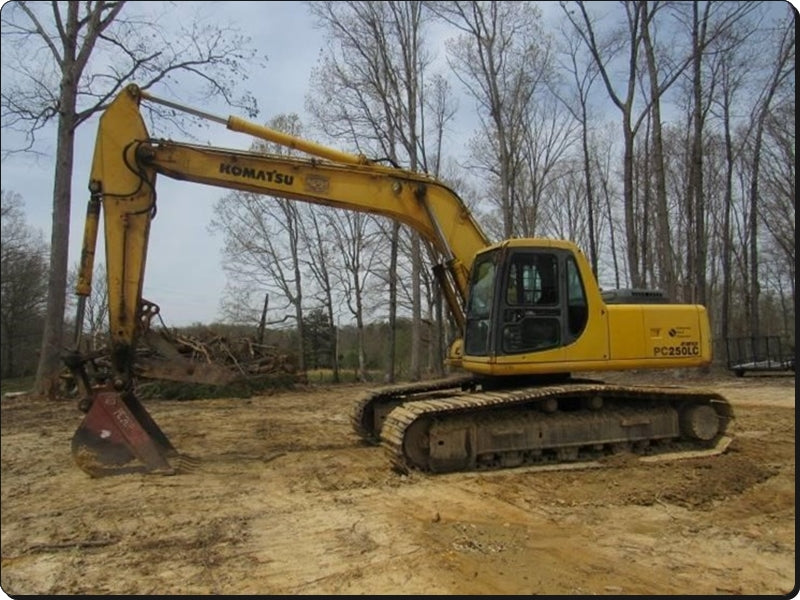 Catálogo de pecas Komatsu -PC250LC-6L - escavad. de esteira