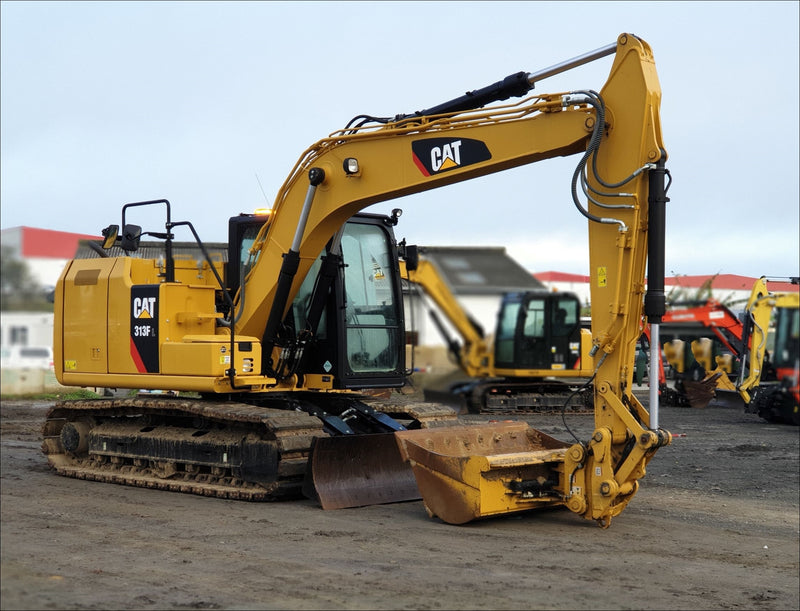 Manual de Serviço CATERPILLAR - 313F L - Escavadora - ( Inglês )