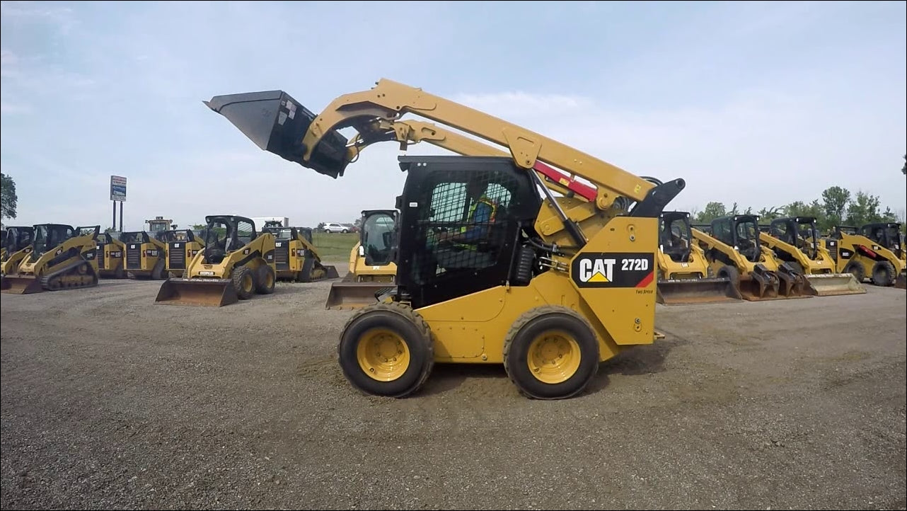 Manual de Serviço CATERPILLAR - 272D - Mini Carregadeira (Inglês) PDF