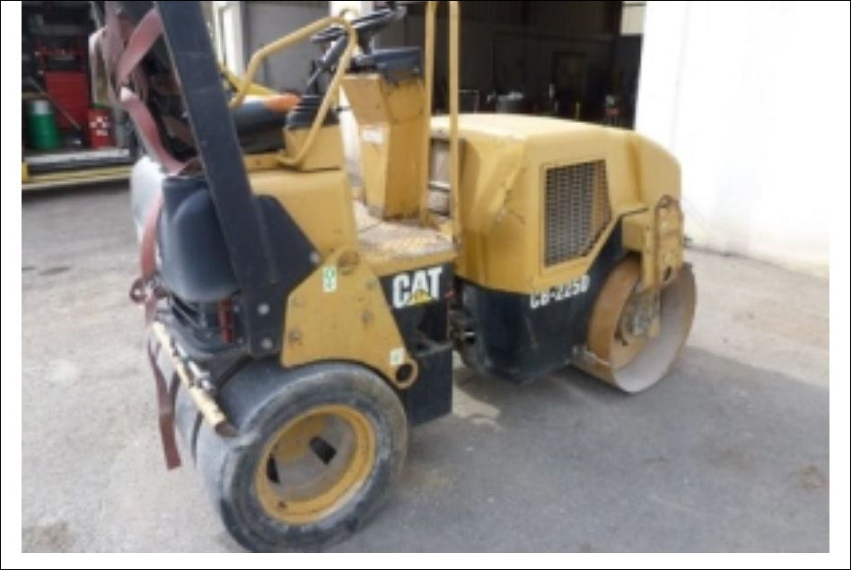 CATALOGO DE PEÇAS CATERPILLAR - CB-225D - ROLO COMPACTADOR VIBRATÓRIO EM PDF