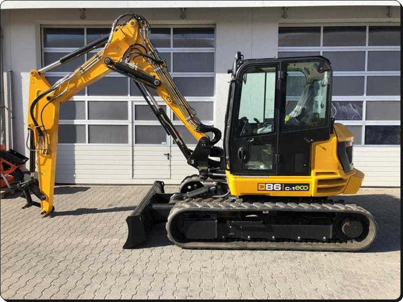 Catalago de Pecas - JCB 86C-1 TAB - MINI ESCAVADORA
