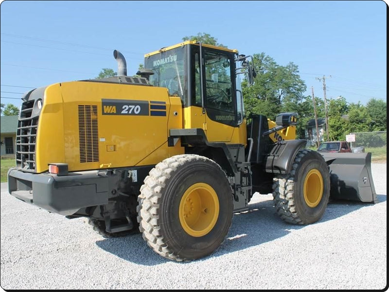 Catálogo de pecas Komatsu - WA270-8 - Carregad. De Rodas
