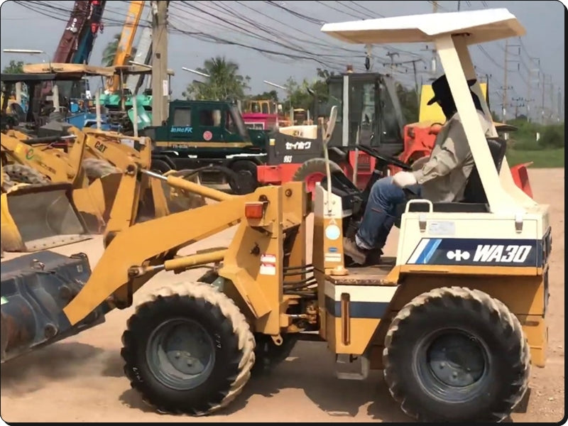 Catálogo de pecas Komatsu - WA30-1 - Carregad. De Rodas