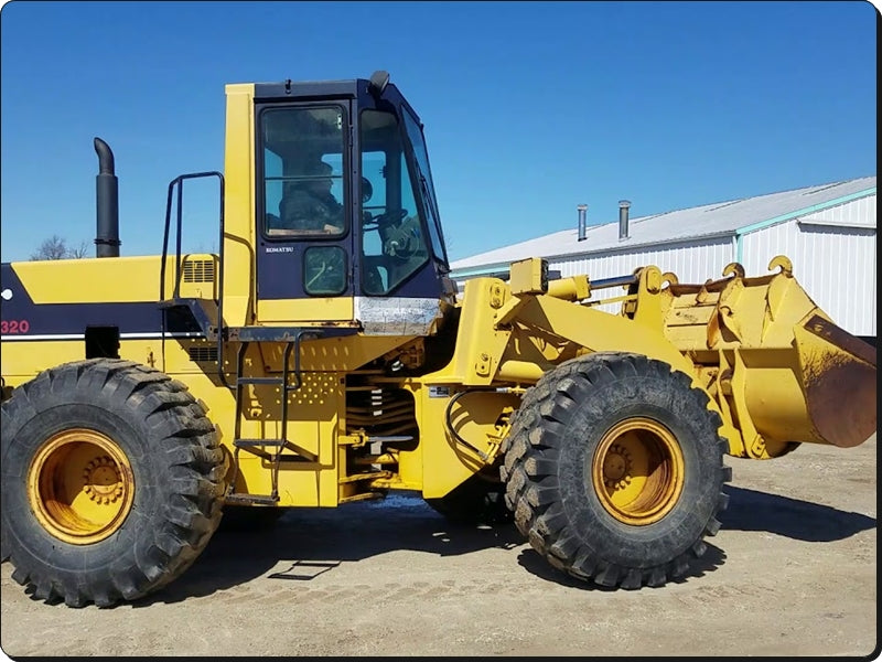 Catálogo de pecas Komatsu - WA320-3 Active - Ca. De Rodas