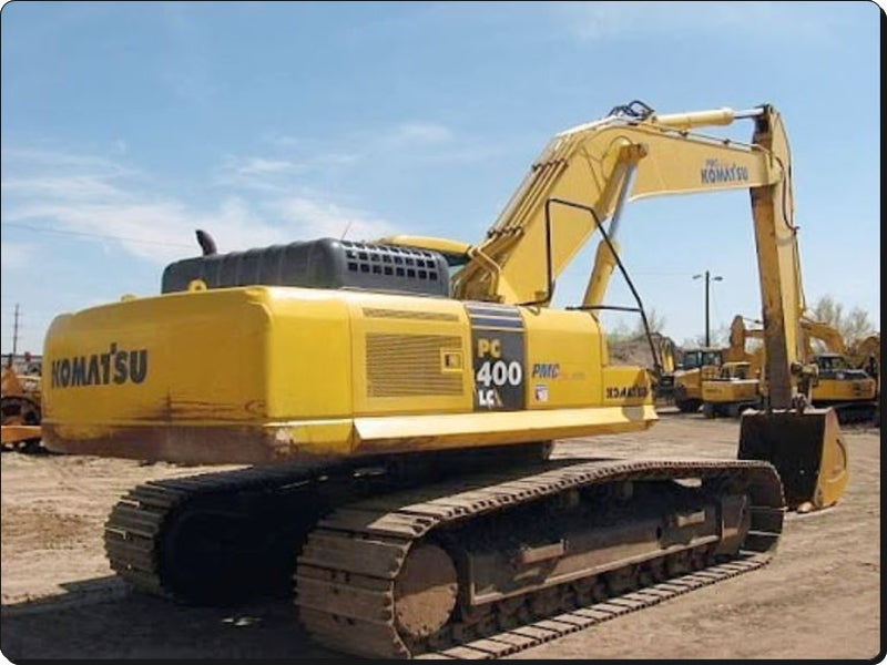 Catálogo de pecas Komatsu - PC400LC-7E0 - escavad. de esteira