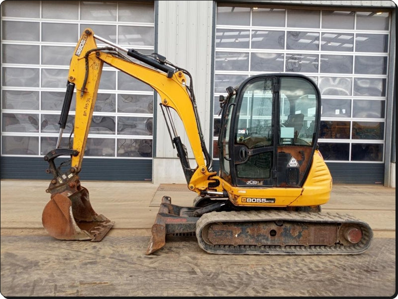 Catalago de Pecas - JCB 8055RTS - MINI ESCAVADORA