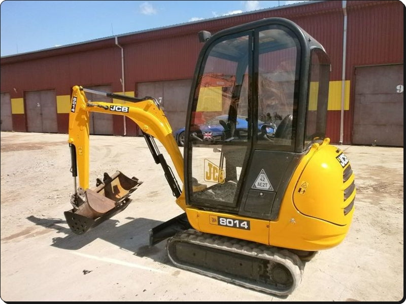 Catalago de Pecas - JCB 8014 - MINI ESCAVADORA