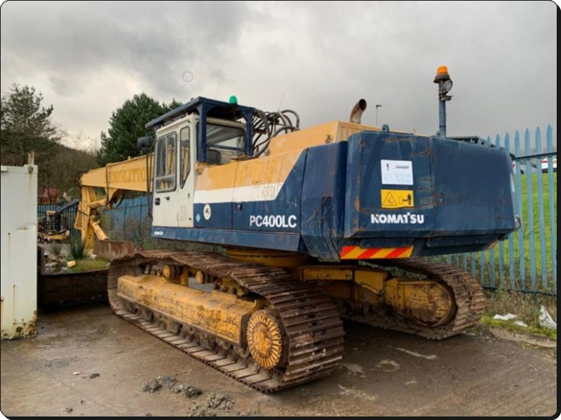 Catálogo de pecas Komatsu - PC400LC-8 - escavad. de esteira