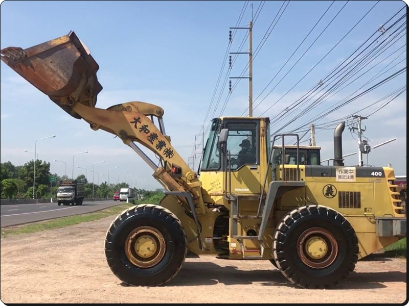 Catálogo de pecas Komatsu - WA400-3-X - Carregad. De Rodas