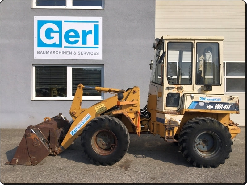 Catálogo de pecas Komatsu - WA40-1 - Carregad. De Rodas