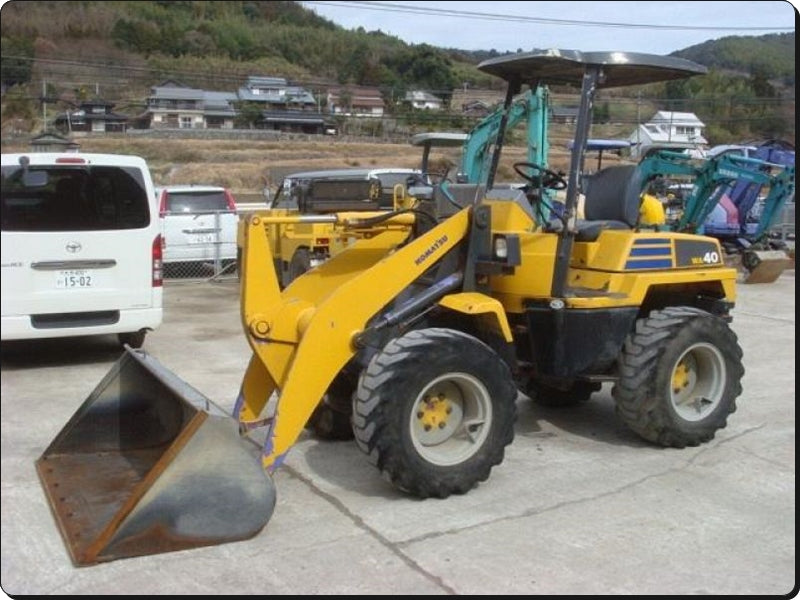 Catálogo de pecas Komatsu - WA40-3-X - Carregad. De Rodas