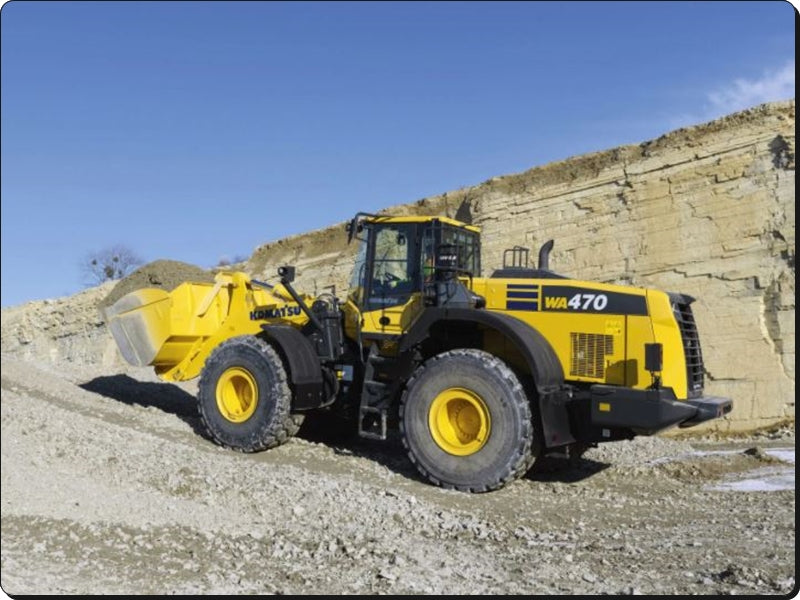 Catálogo de pecas Komatsu - WA470-3 Active - Carreg De Rodas