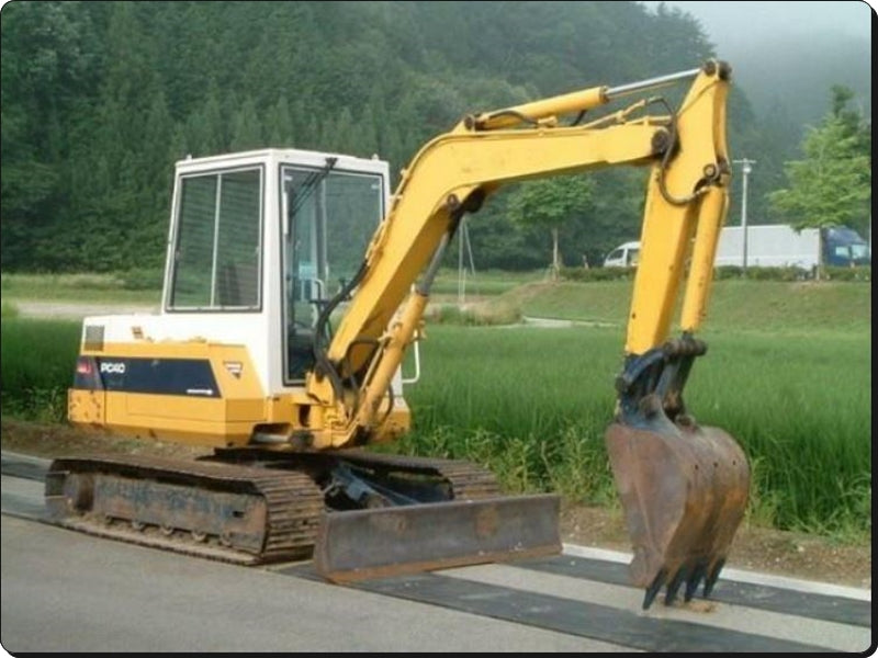 Catálogo de pecas Komatsu - PC40-3 - escavad. de esteira