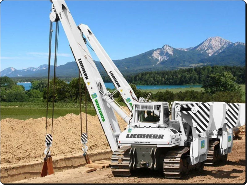 Manual De Servico LIEBHERR - RL 46-1631 3A - Assentador de tubos