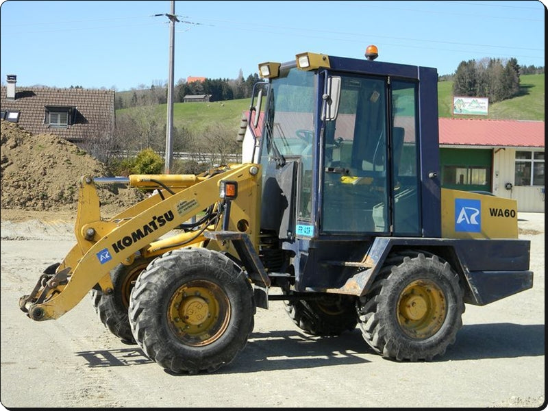 Catálogo de pecas Komatsu - WA60-1 - Carregad. De Rodas