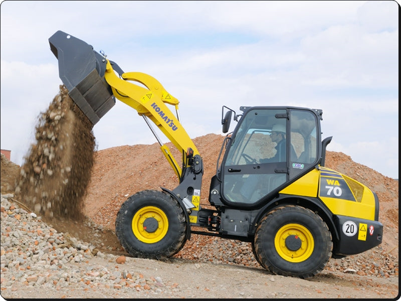 Catálogo de pecas Komatsu - WA70-6 - Carregad. De Rodas