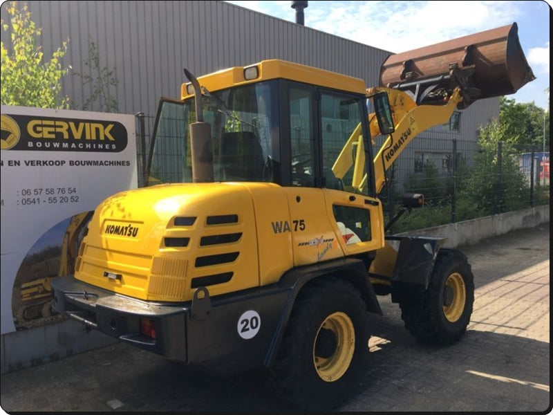 Catálogo de pecas Komatsu - WA75-1 - Carregad. De Rodas