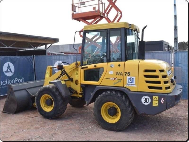 Catálogo de pecas Komatsu - WA75-1S - Carregad. De Rodas