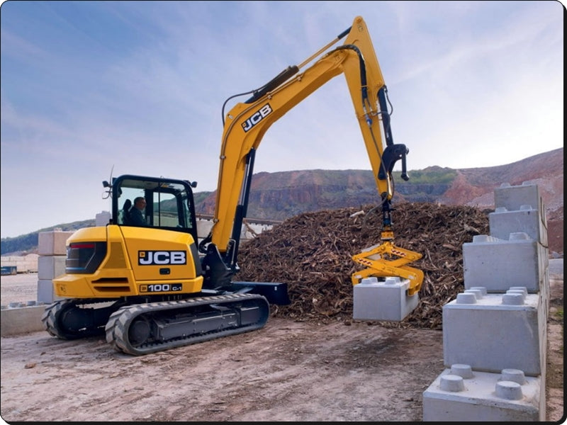 Catalago de Pecas - JCB 100C-1 - MINI ESCAVADORA