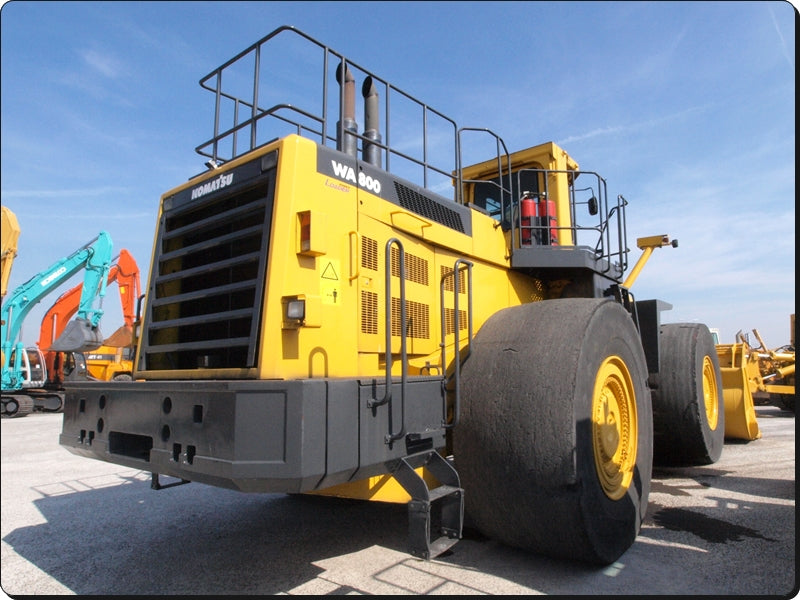 Catálogo de pecas Komatsu - WA800-3E0 - Carregad. De Rodas