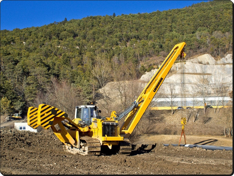 Manual De Servico LIEBHERR - RL 66-1633 3A - Assentador de tubos