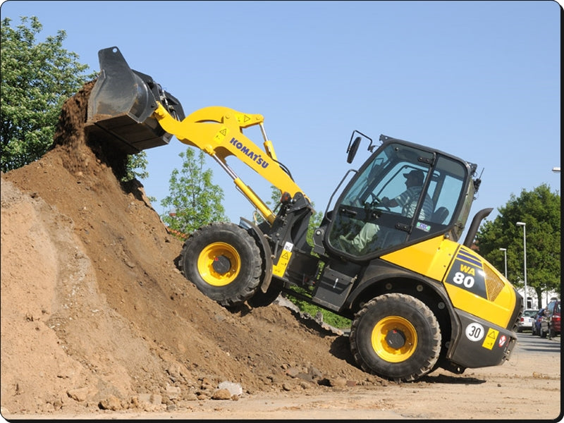 Catálogo de pecas Komatsu - WA80-3-CO - Carregad. De Rodas