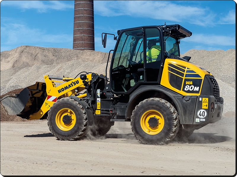 Catálogo de pecas Komatsu - WA80M-7 - Carregad. De Rodas