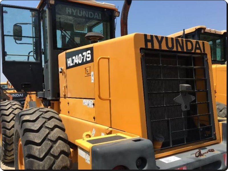 Manual De Serviço HYUNDAI - HL740-7S - Pá Carregadeira