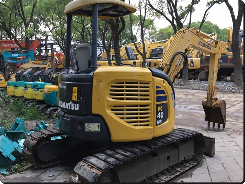 Catálogo de pecas Komatsu -PC40MR-2-AC - escavad. de esteira