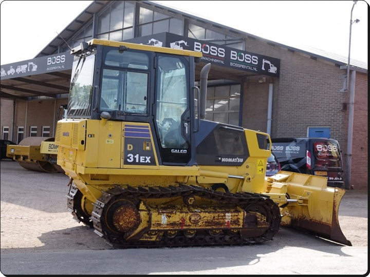 MANUAL DE SERVIÇO KOMATSU - D31EX,PX-21\D37EX,PX-21 - BULLDOZER ...