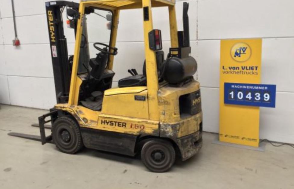 MANUAL DE SERVIÇO HYSTER - H1.50-1.75XM, H2.00XMS - (E001) - EMPILHADEIRA