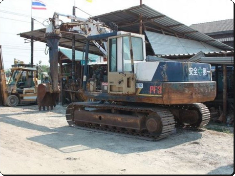 Catálogo de pecas Komatsu - PF3W-1 - Escavadeira De Rodas