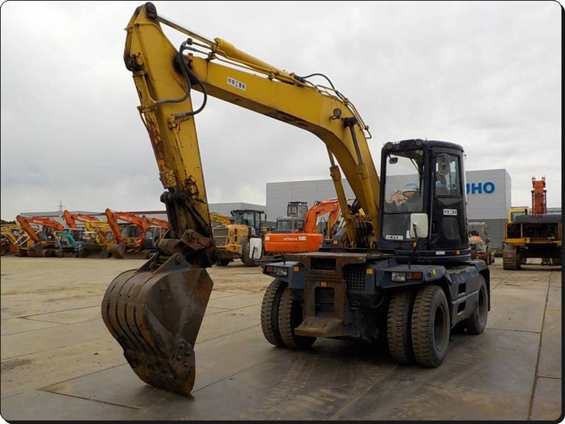 Catálogo de pecas Komatsu - PW128UU-1 - Escavadeira De Rodas