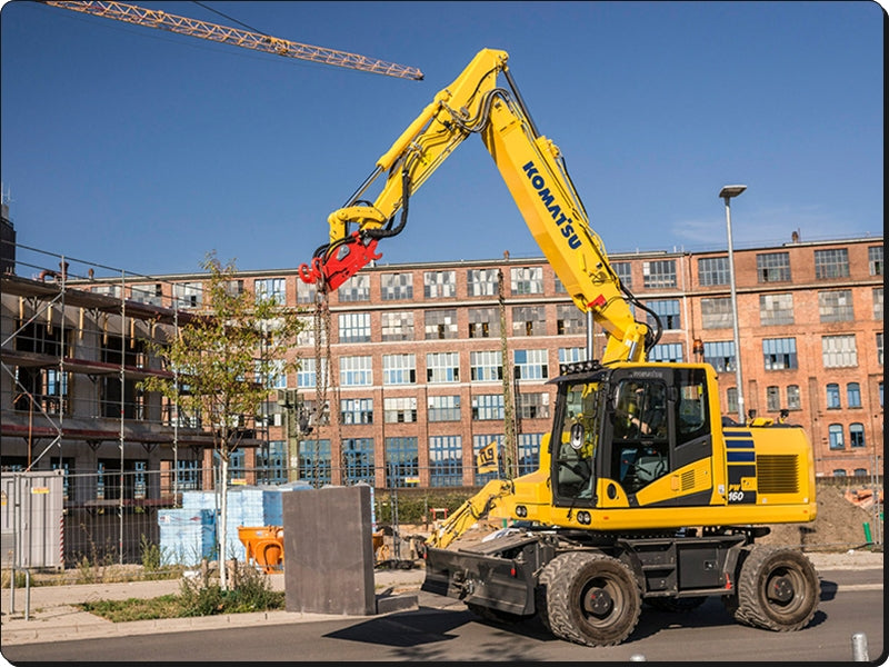 Catálogo de pecas Komatsu - PW160-7E0 Escavadeira De Rodas