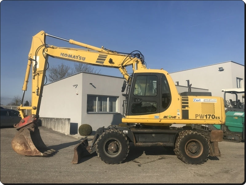 Catálogo de pecas Komatsu - PW170ES-6K Escavadeira De Rodas