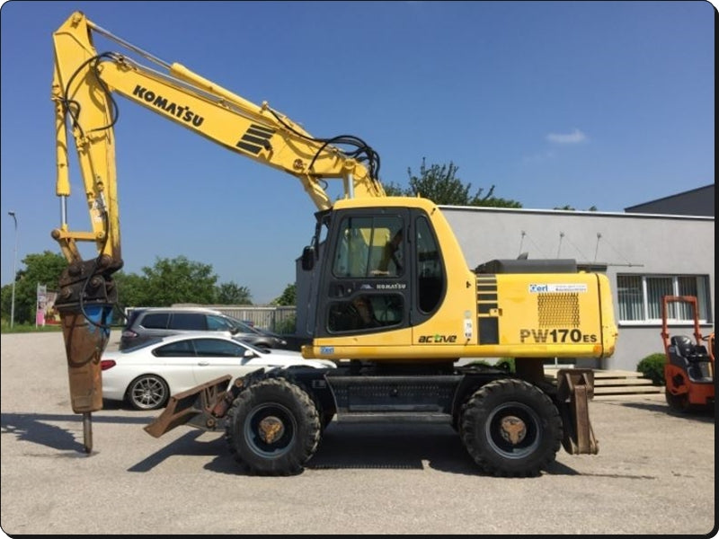 Catálogo de pecas Komatsu PW170ES-6K-KA Escavadeira De Rodas