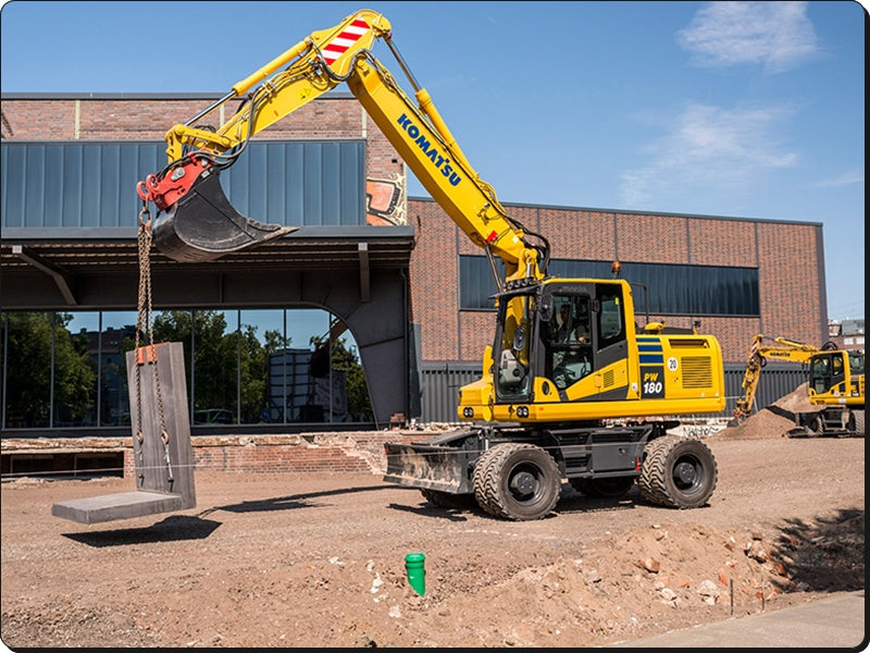 Catálogo de pecas Komatsu - PW180-7E0 - Escavadeira De Rodas