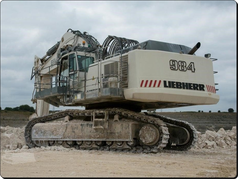 Manual De Servico LIEBHERR - P984C - Excavador Hidraulico