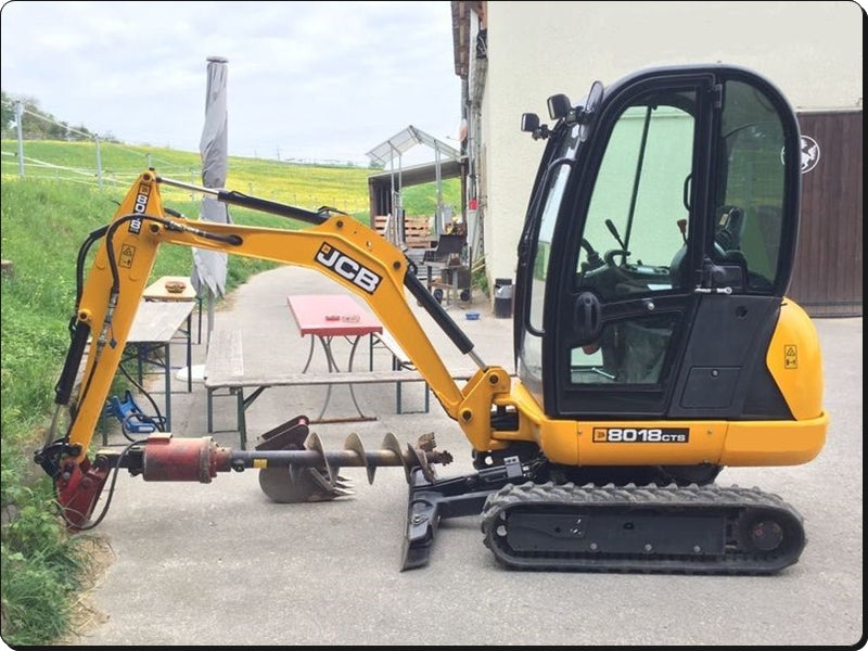 Catalago de Pecas - JCB 8018 CTS - MINI ESCAVADORA