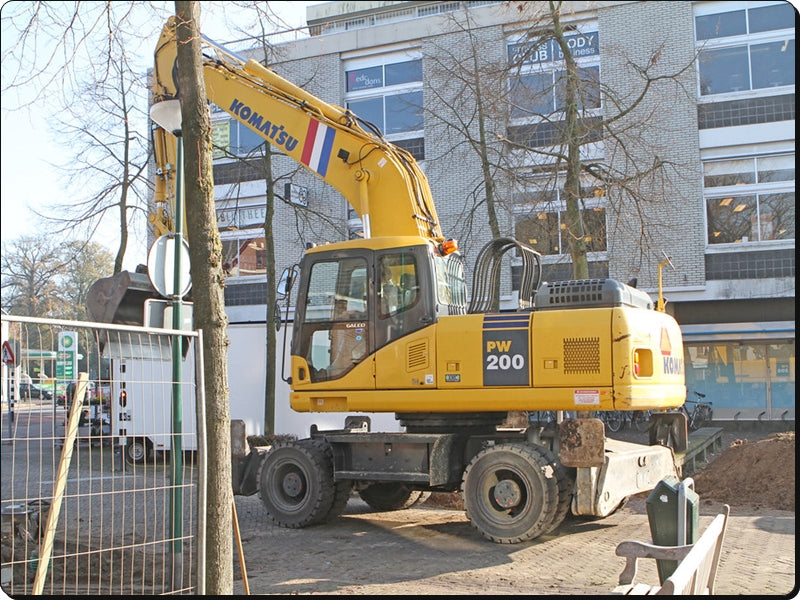 Catálogo de pecas Komatsu - PW200-7K-KA Escavadeira De Rodas