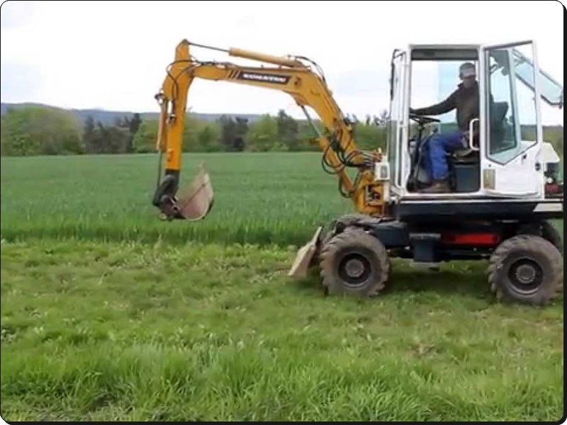Catálogo de pecas Komatsu - PW30-1 - Escavadeira De Rodas